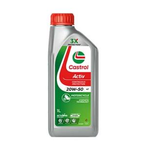 CASTROL ACTIV 4T 3X 20W-50